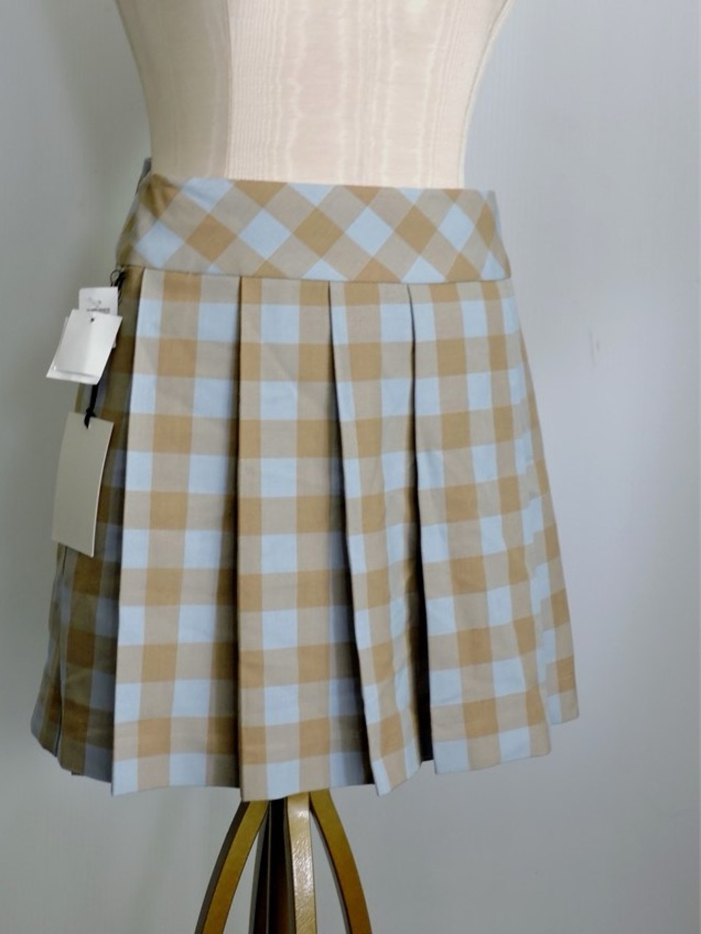 New Aritzia Sunday Best Pleated Mini Wrap Skirt